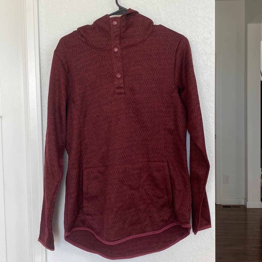 COLUMBIA QUARTER BUTTON FLEECE LONG SLEEVE